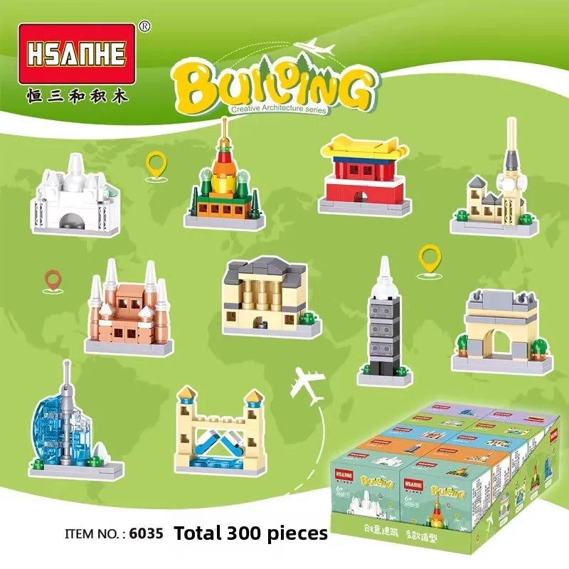 Insect Dinosaur Assembly Toy Blos Children's Day Gift for Boys Kindergarten Puzzle Building Blos Eonal Toys