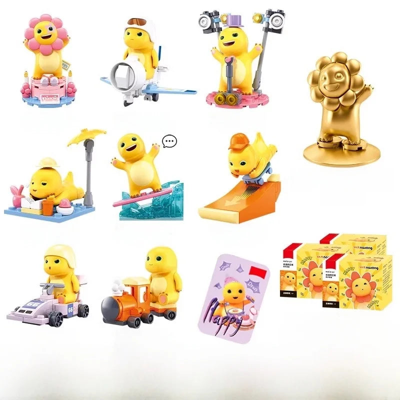 Insect Dinosaur Assembly Toy Blos Children's Day Gift for Boys Kindergarten Puzzle Building Blos Eonal Toys