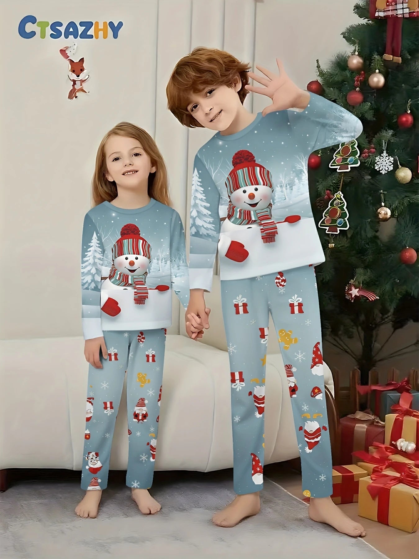 Children's clothing sets have a trendy and versatile style, with an individual, cute and child - like touch.