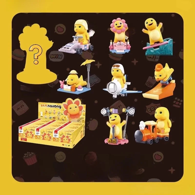 Insect Dinosaur Assembly Toy Blos Children's Day Gift for Boys Kindergarten Puzzle Building Blos Eonal Toys