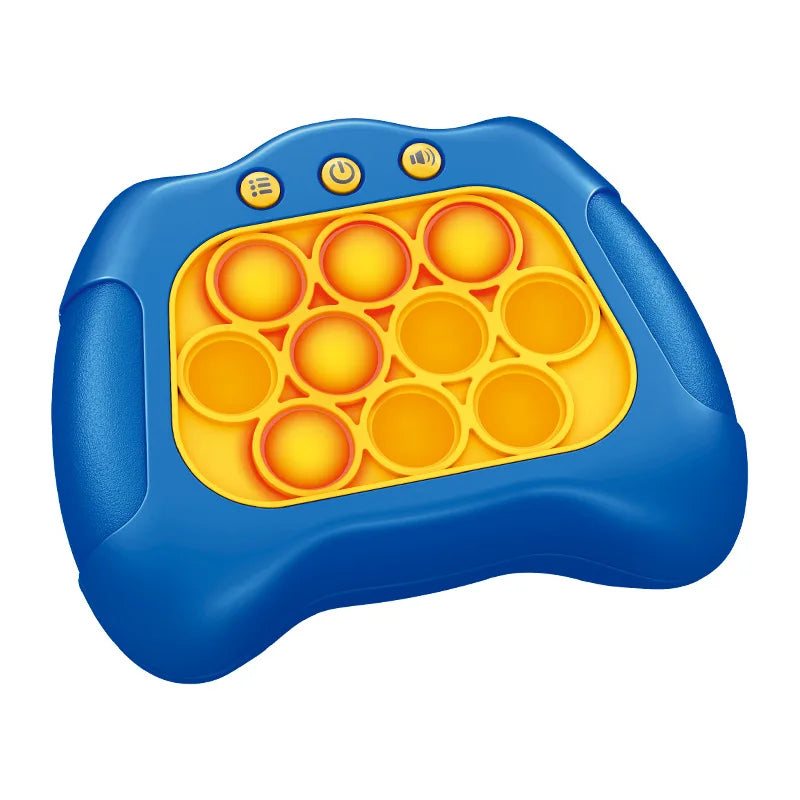 Eletrônico pop light up bolhas de impulso rápido console de jogo brinquedo rápido empurrar bolhas brinquedos para crianças adult